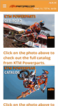 Mobile Screenshot of ktmpartspro.com